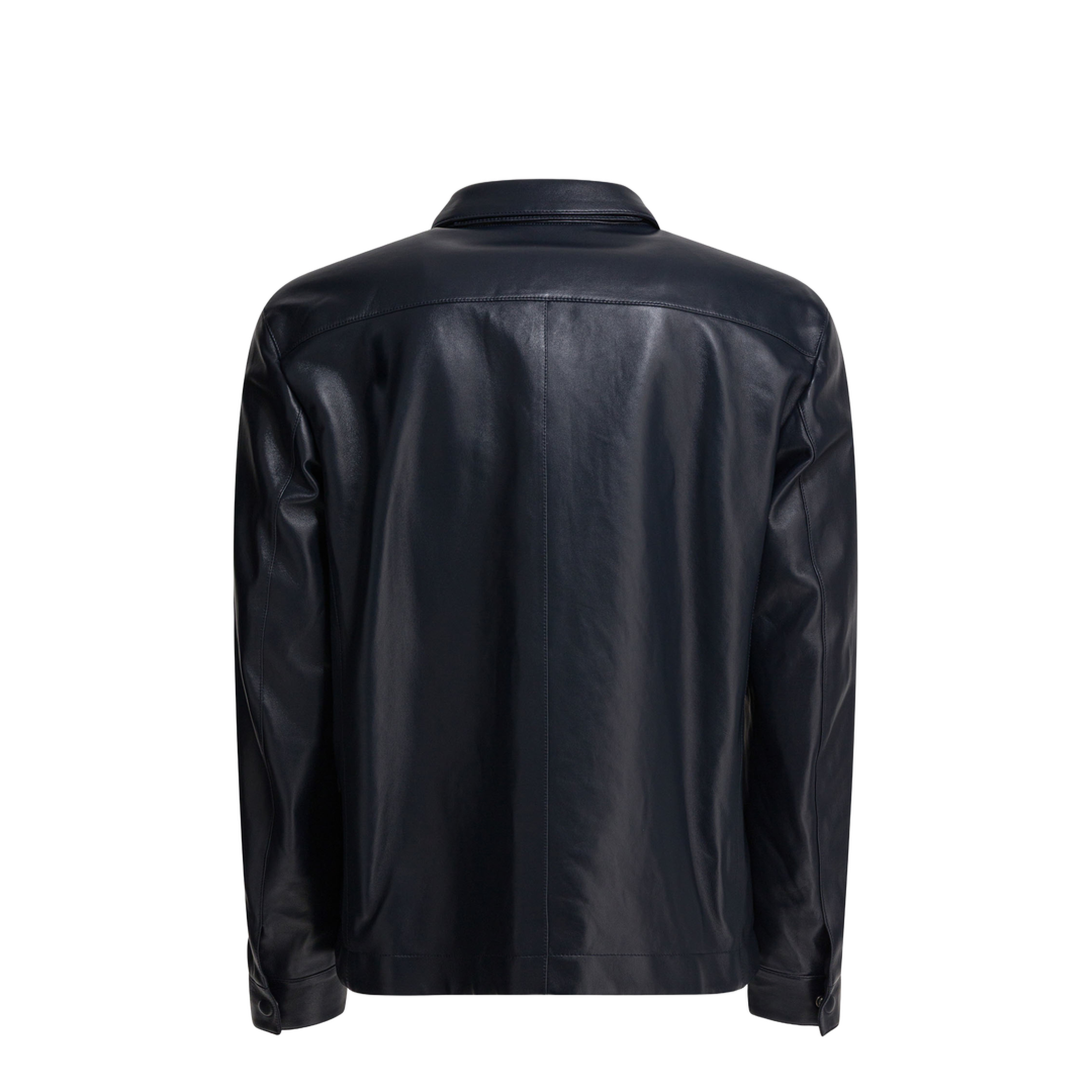 MAYFEYR - Tom Ford - Leather Overshirt Jacket - LJS018LMN035UCC