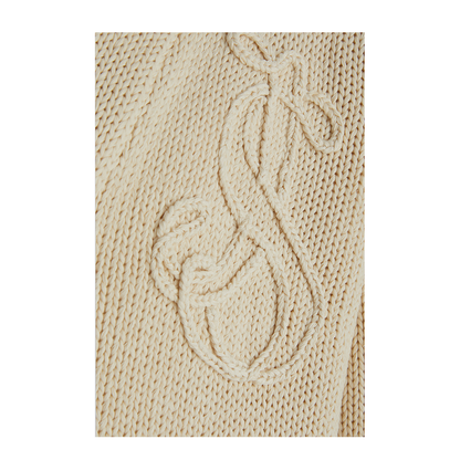 Ivory Cotton Cardigan