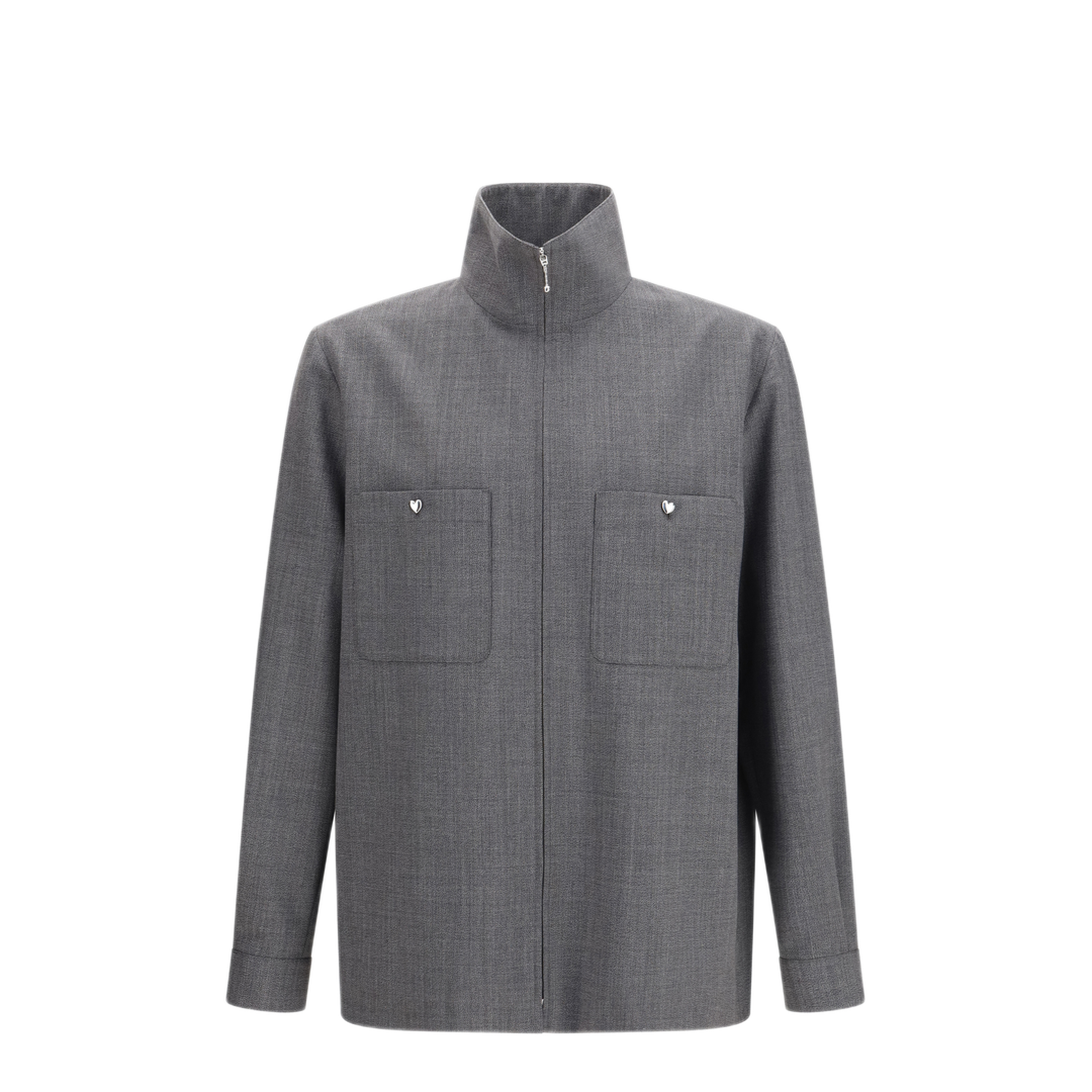 MAYFEYR - Valentino - Moulin Wool Shirt Jacket - 8V0CIR15BFTG51