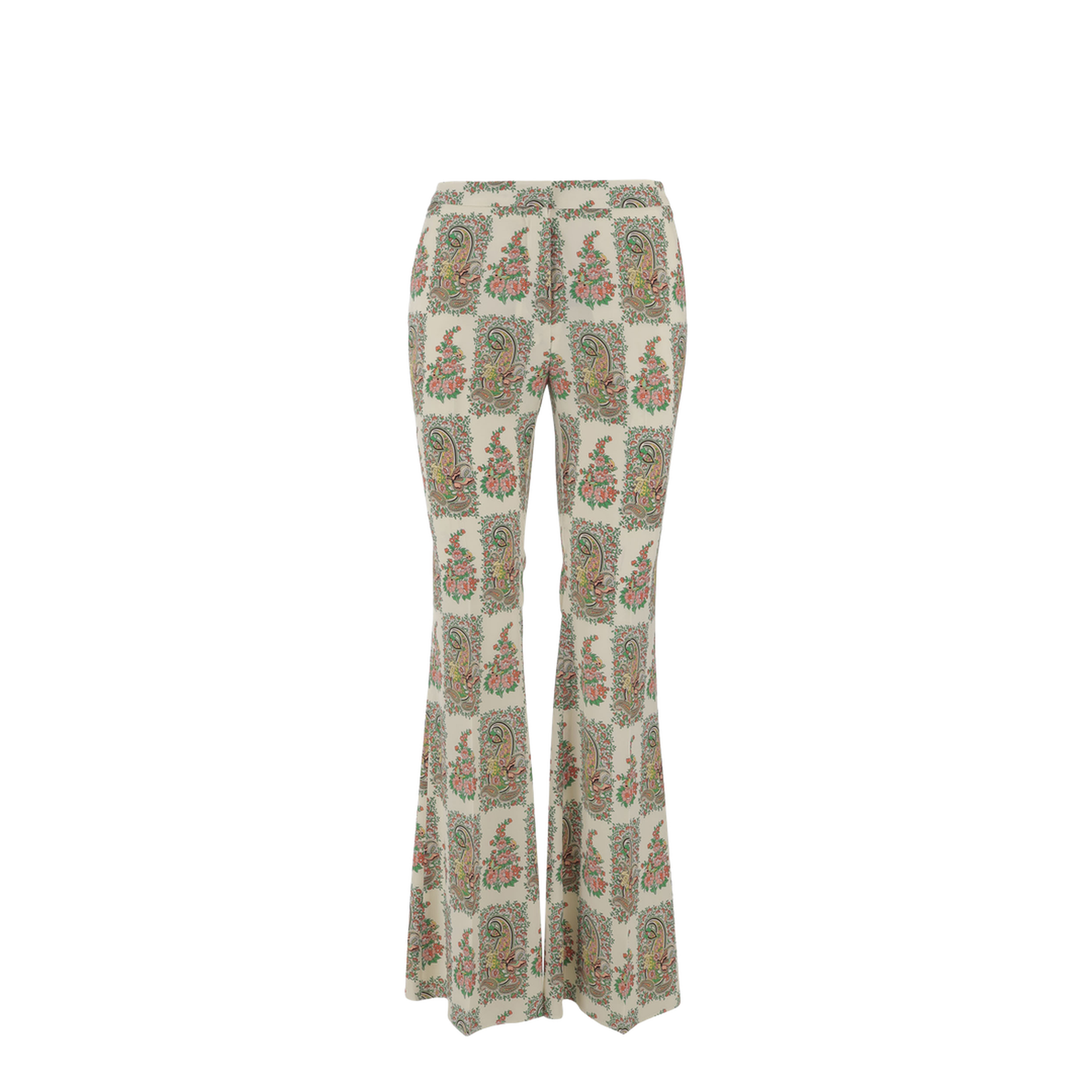Printed Stretch Polyester Pant