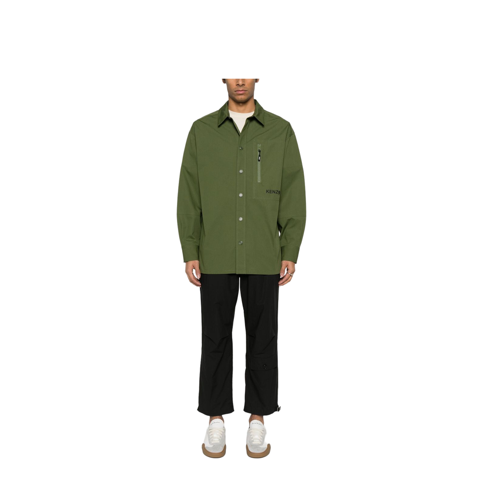 Boke Flower 2.0 Oversized Shirt in Technical Cotton