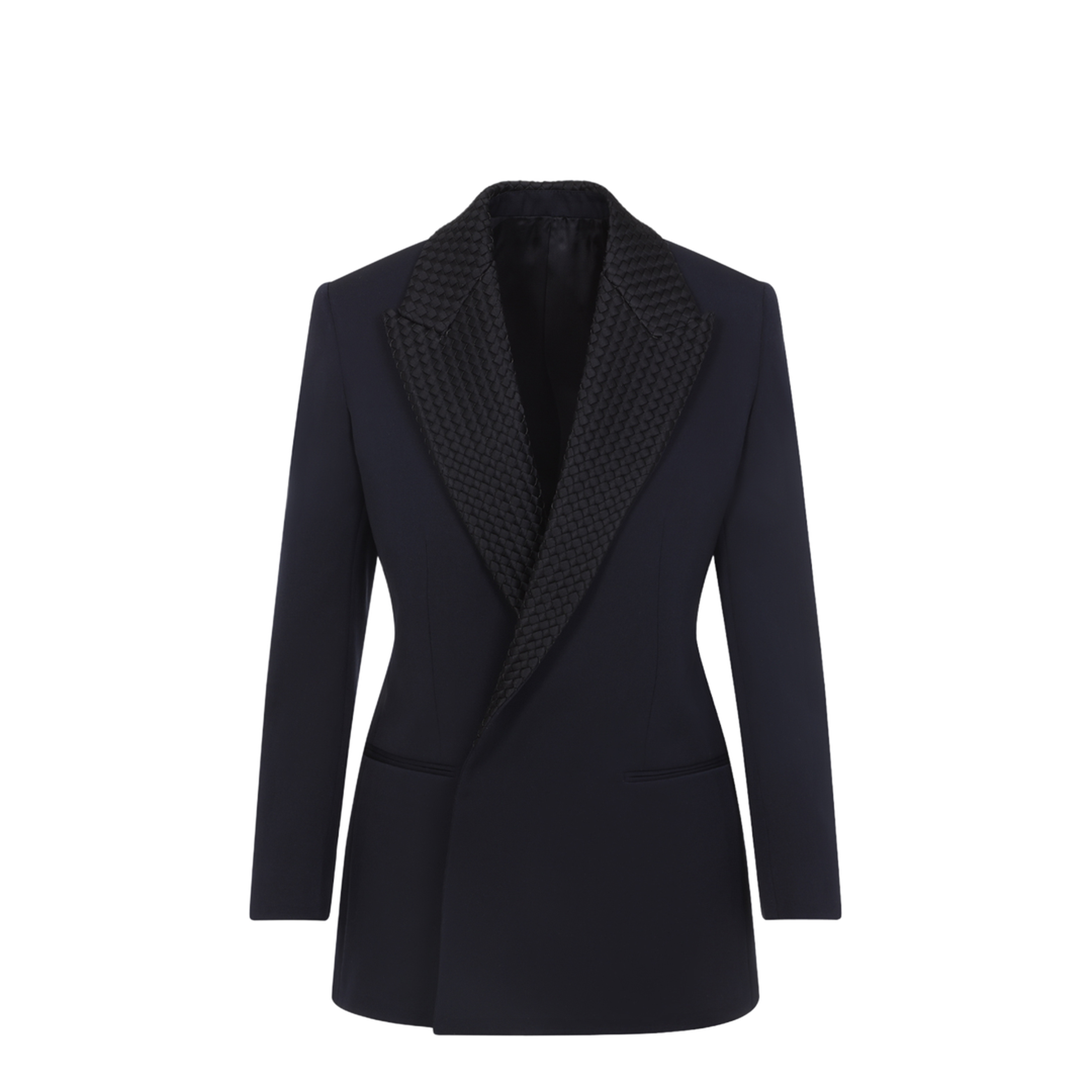 MAYFEYR - Bottega Veneta - Intrecciato Collar Tuxedo Jacket - 872990V6DH0