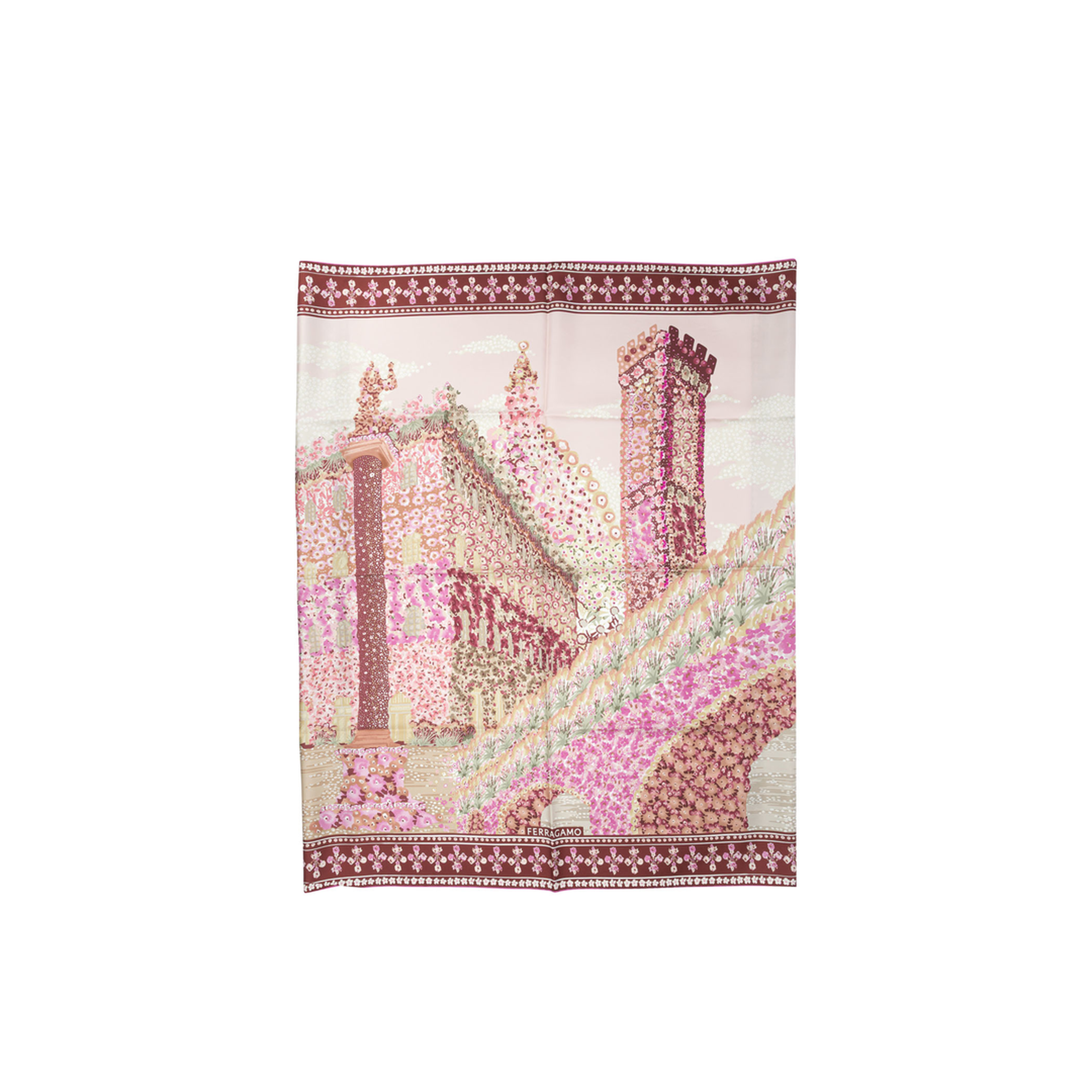 MAYFEYR - Ferragamo - "Fiorenza" Scarf - 0789938