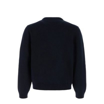 Midnight Blue Wool Sweater