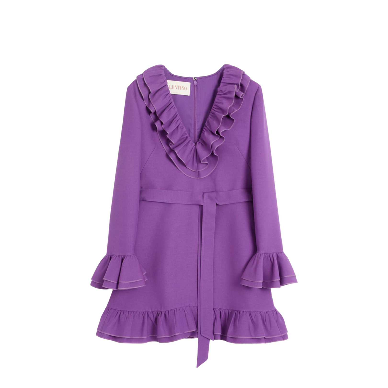 Dress Solid - Fuchsia