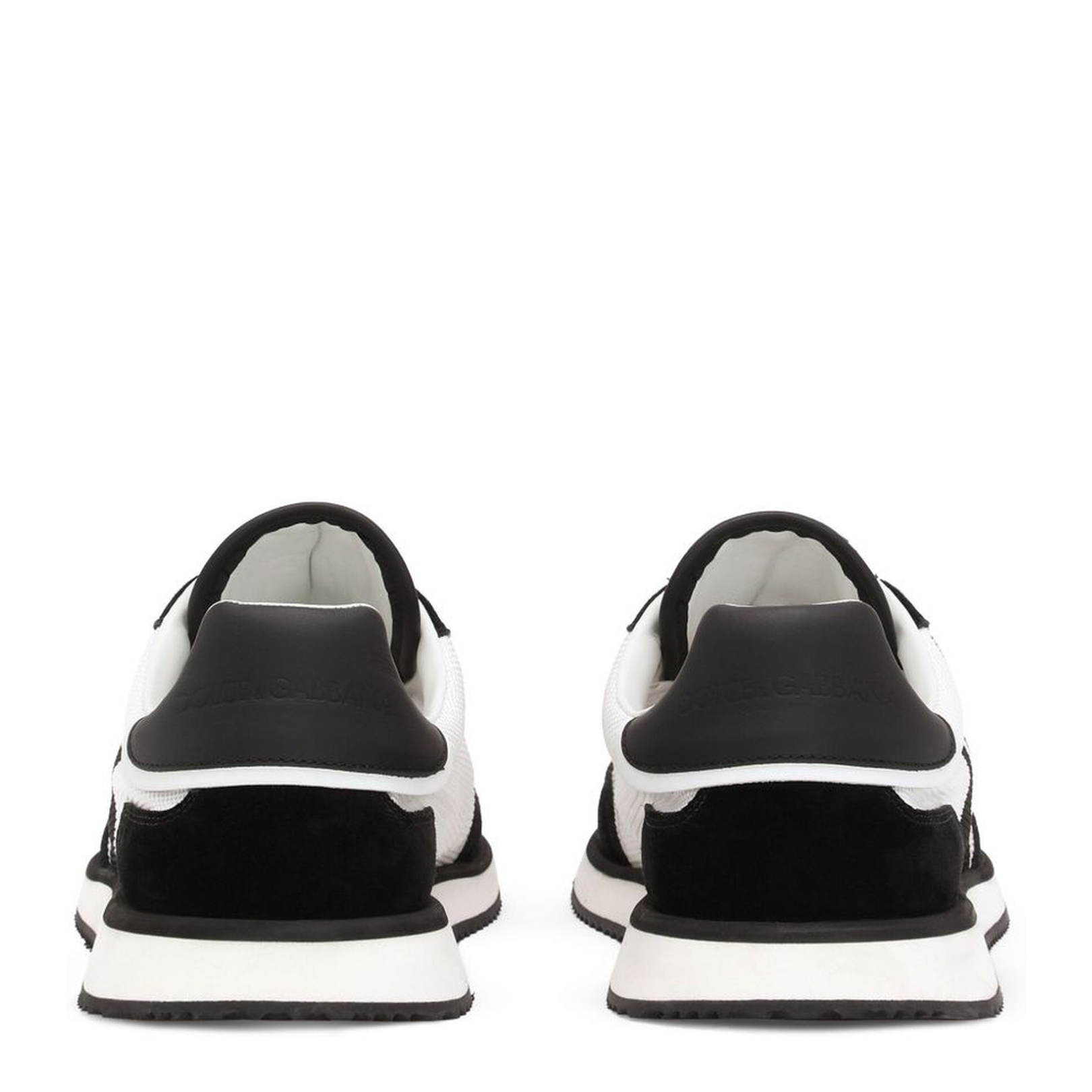 Mixed-material Cushion Sneakers