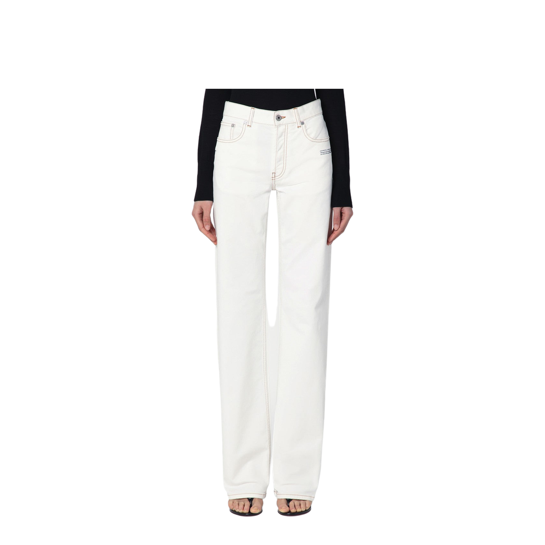 MAYFEYR -  - White Denim Jeans - OWYA069S25DEN0020110