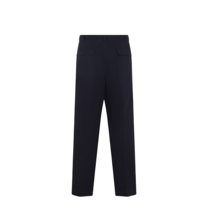 MAYFEYR - RALPH LAUREN PURPLE LABEL - Classic Chairman Navy Cotton Sailor Pants - 798P15079001CLASSIC