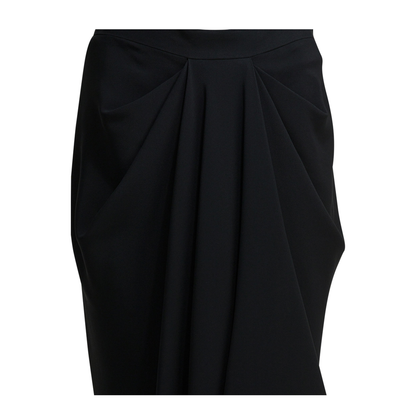 MAYFEYR - Givenchy - Draped Crepe Cady Midi Skirt - BW411M164K001