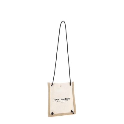 Crossbody Pouch Bag, Silver Hardware