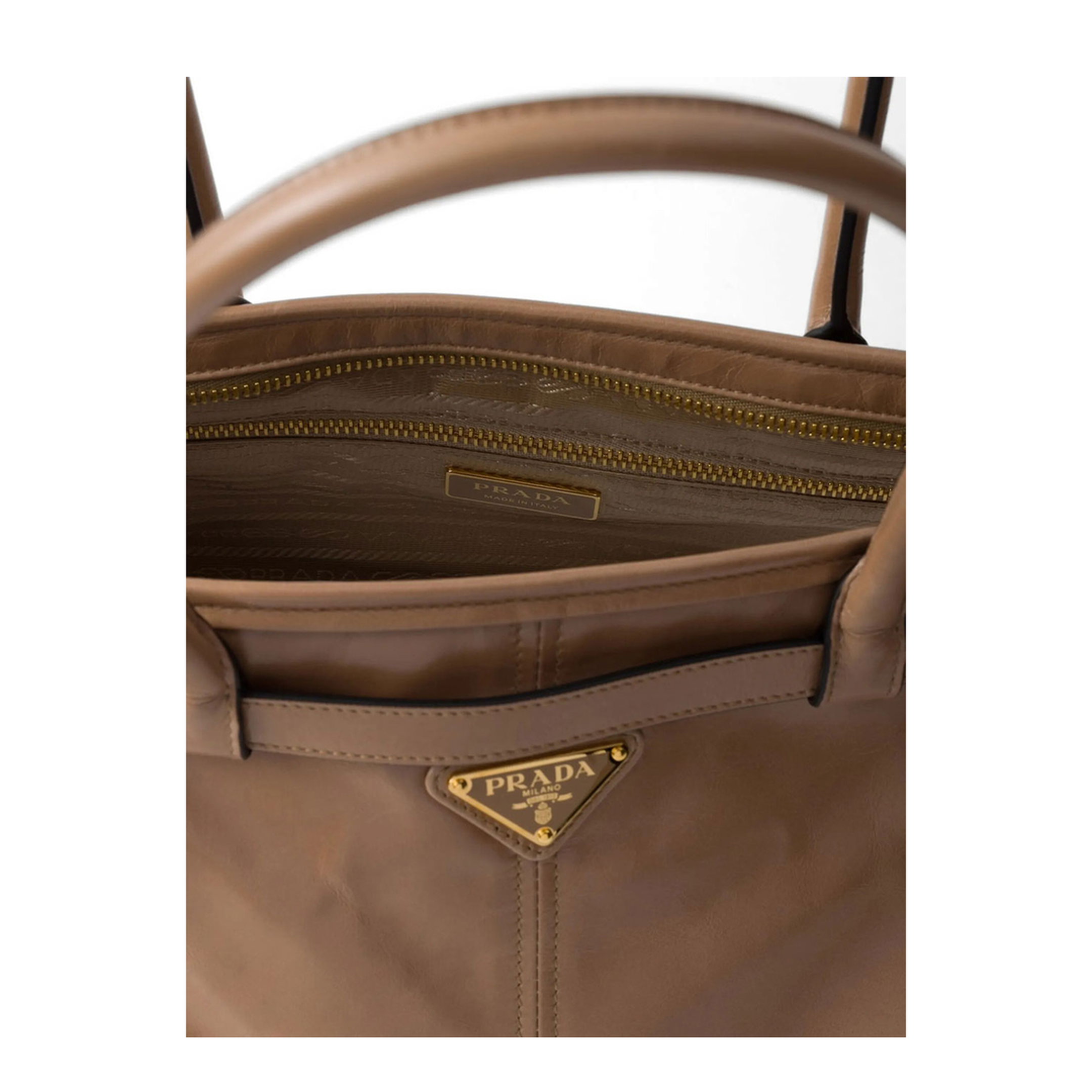 MAYFEYR - Prada - Large Leather Handbag - 1BA433VMOO2CYR