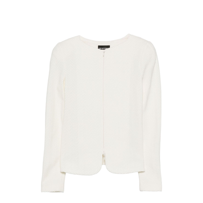 Cotton Blend Blazer Jacket