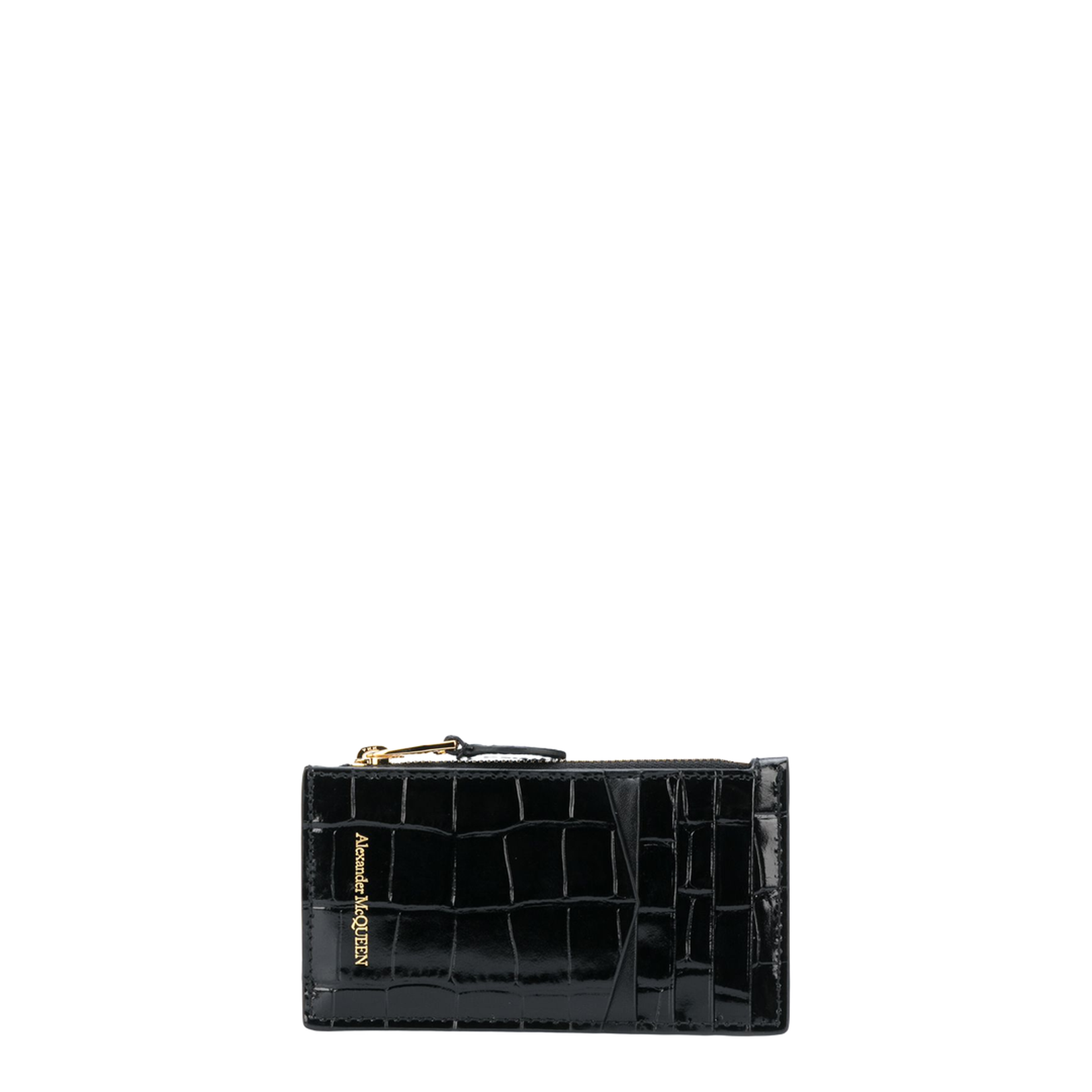 Skull Flat Zip Purse
