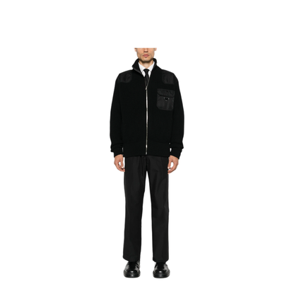 MAYFEYR - Prada - Re-Nylon-Panelling Cardigan - UMG335SOOO145NF0002
