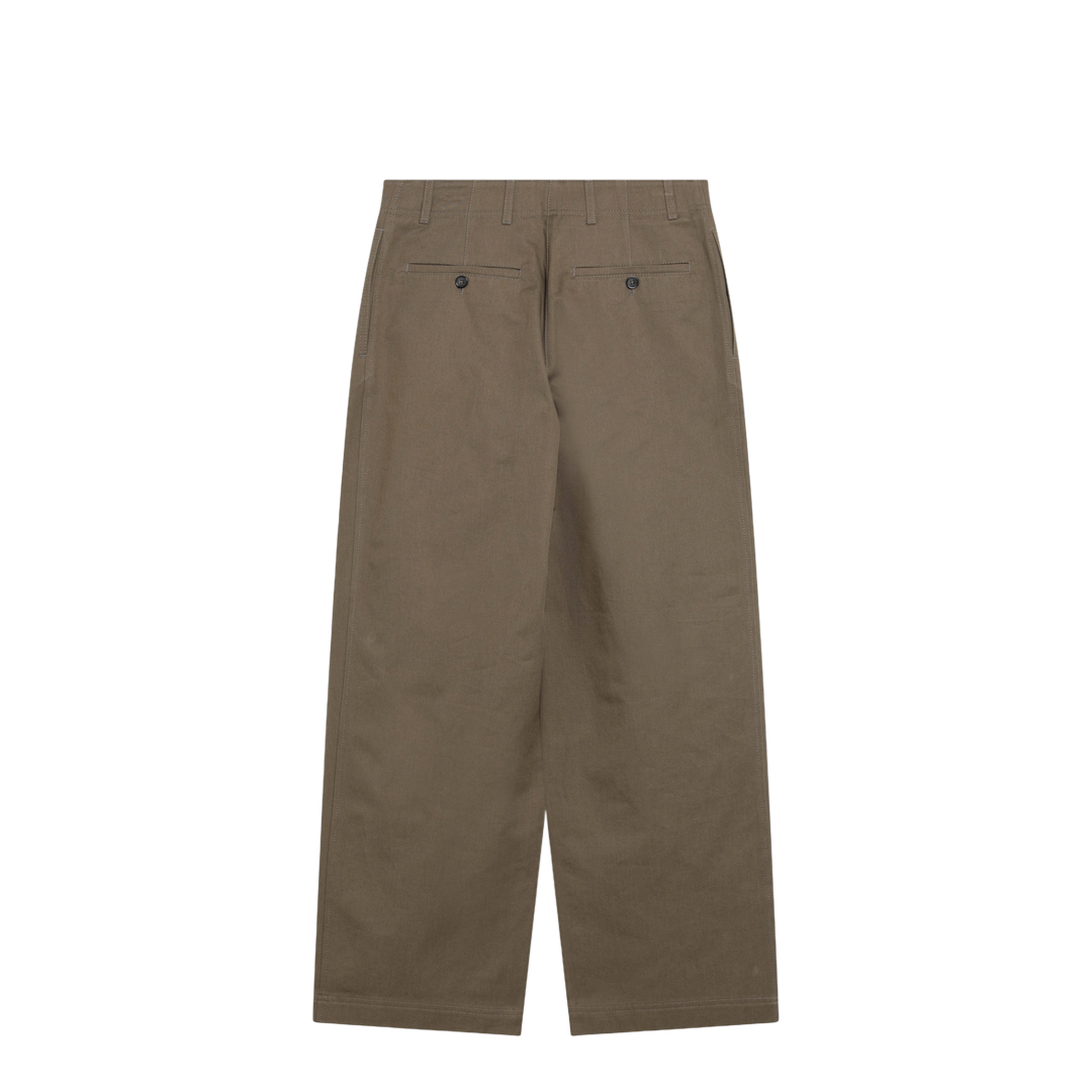 MAYFEYR - Toteme - Hazelnut Cotton Trousers - 242-WRB1641FB0103288