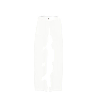 MAYFEYR - Elisabetta Franchi - Trousers Ivory - PA17861E2360