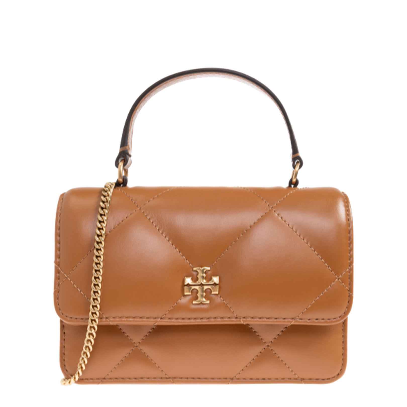 Kira Mini Napa Leather Crossbody - Vanilla Soft Serve