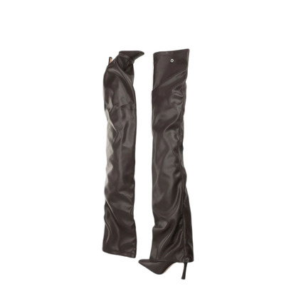 MAYFEYR - The Attico - 'Robin Otk' Thigh High 95Mm - 251WSH00872PUR003AA064