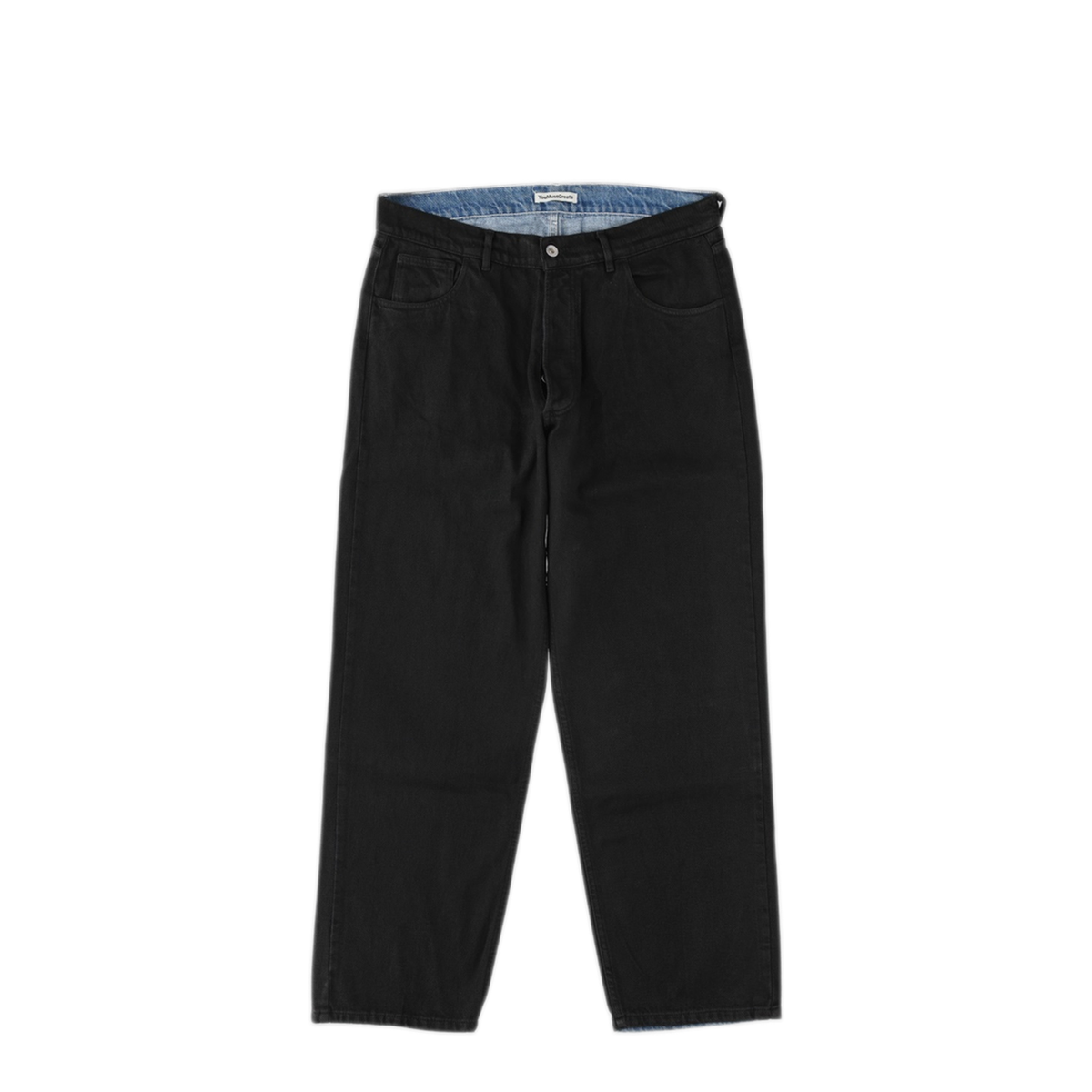 MAYFEYR - YMC - Cotton Jeans Bez - P4BAHBLACK