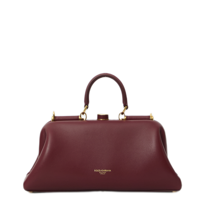 MAYFEYR - Dolce & Gabbana - Burgundy Lambskin Shoulder Bag - BB7986BF98483200