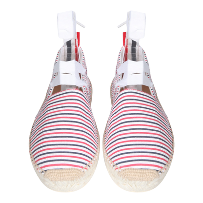 Seersucker Cotton Espadrilles