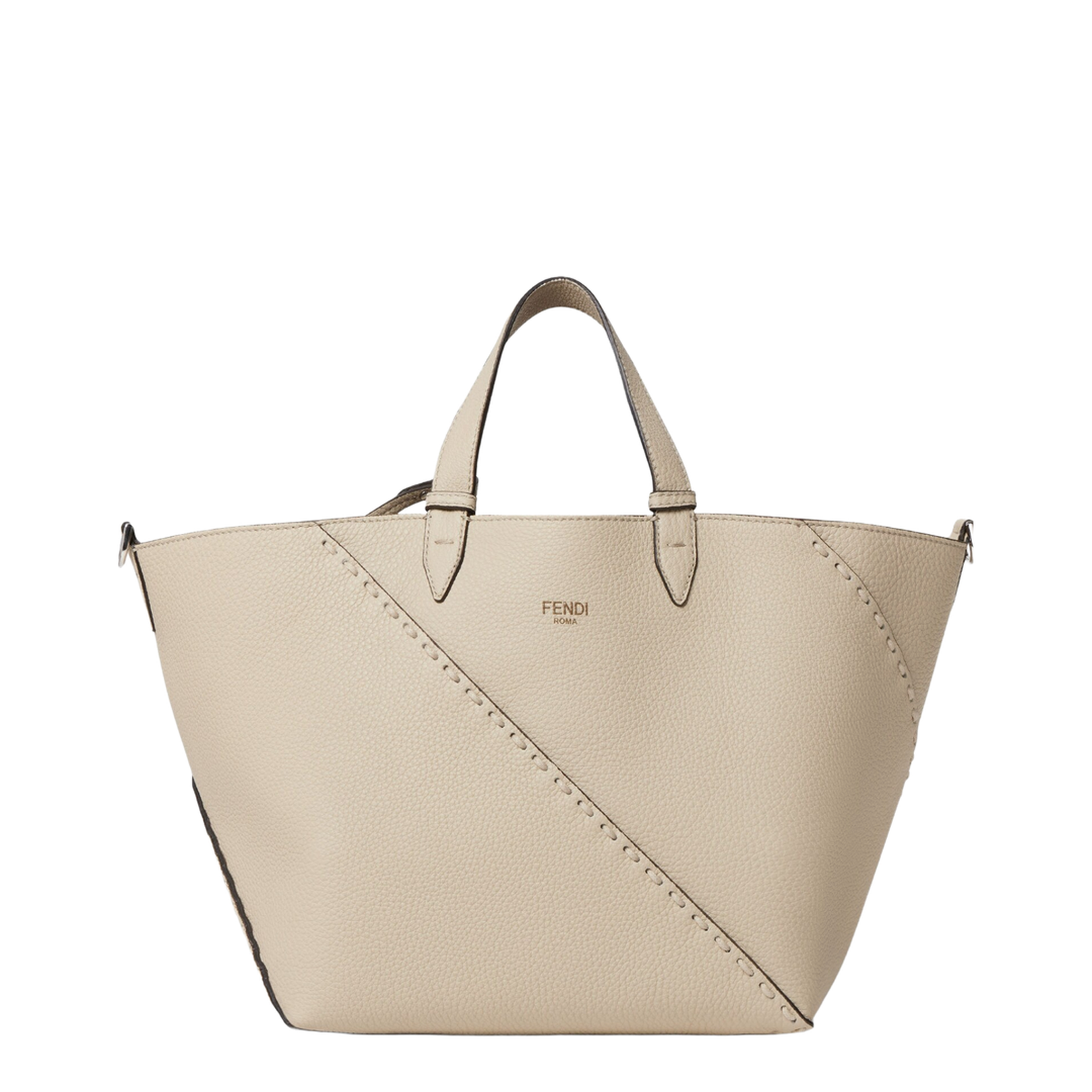 Selleria Small Leather Tote Bags - White