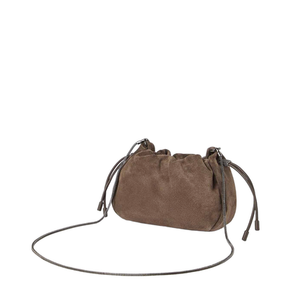Suede Leather Shoulder Bag