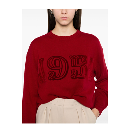Wool And Cashmere Sweater With Logo