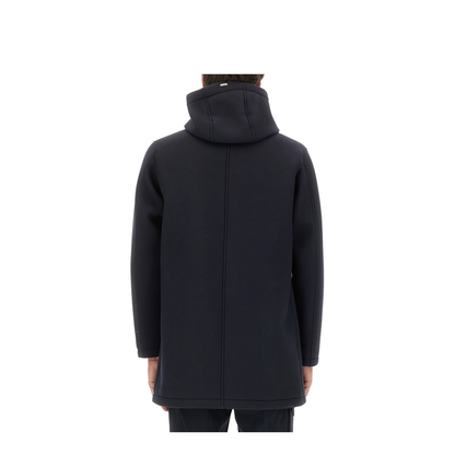 Long Parka in Three Layers Scuba