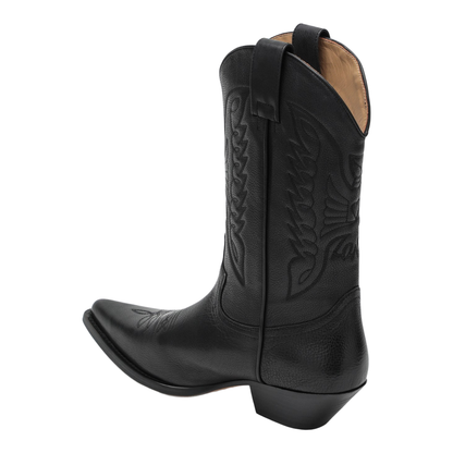 Black Florence Cowboy Boots