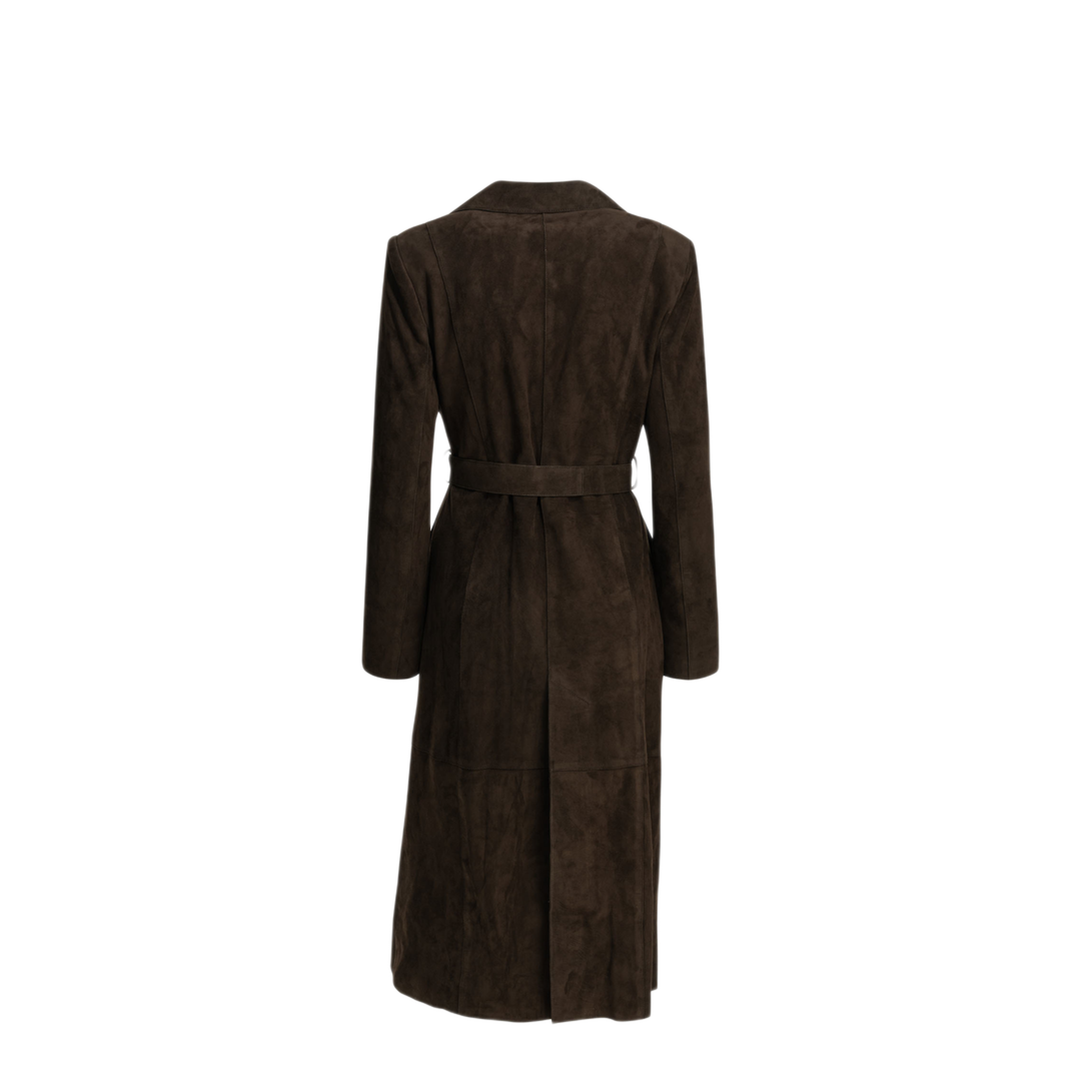 MAYFEYR - Nour Hammour - Winona Leather Coat - PF26C16WINONAMOCHASUEDE