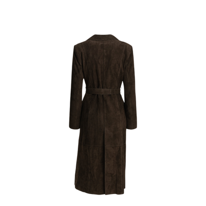 MAYFEYR - Nour Hammour - Winona Leather Coat - PF26C16WINONAMOCHASUEDE