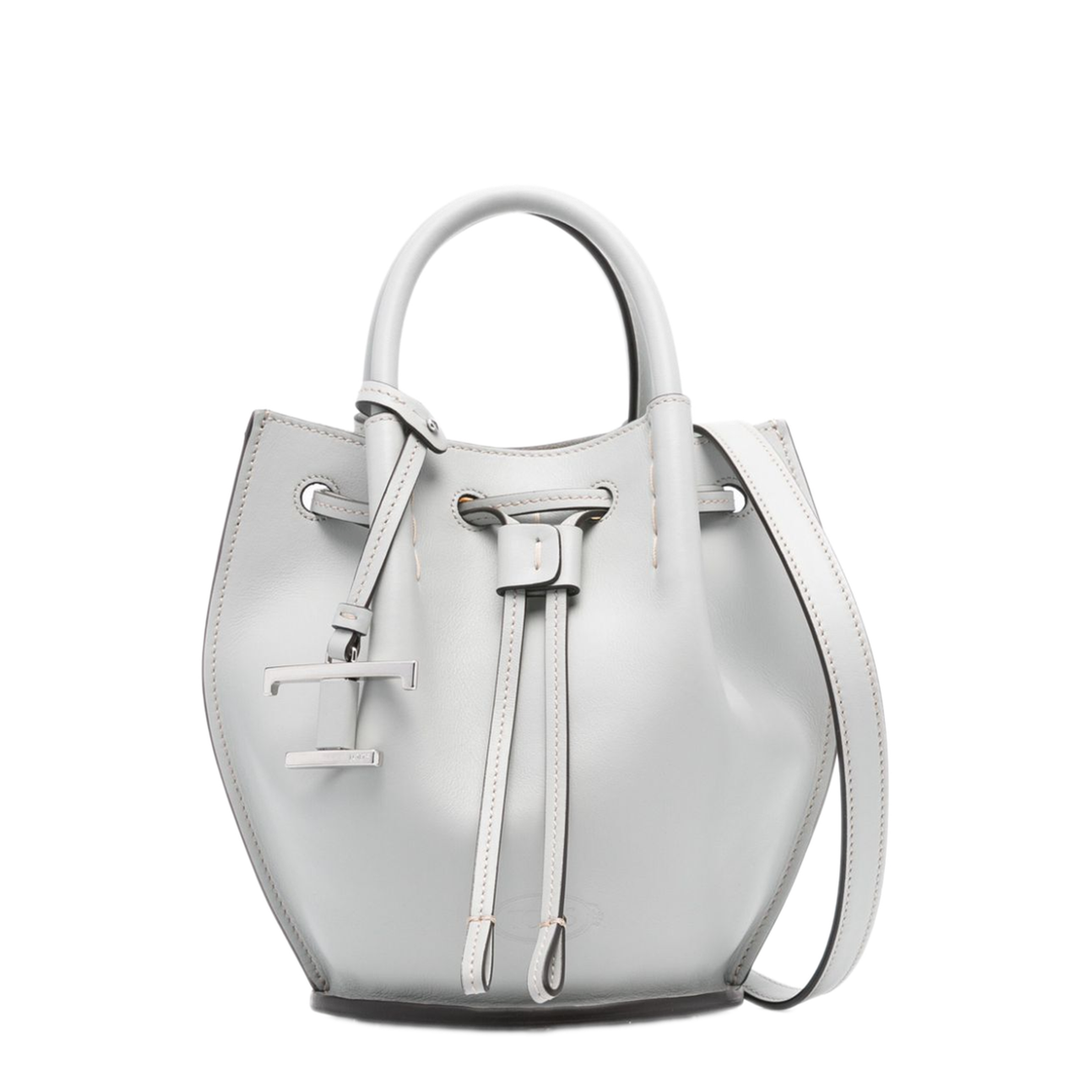 MAYFEYR - Tod's - Logo Charm Leather Mini Bucket Bag - XBWBUZK0100UPPB215
