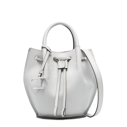 MAYFEYR - Tod's - Logo Charm Leather Mini Bucket Bag - XBWBUZK0100UPPB215