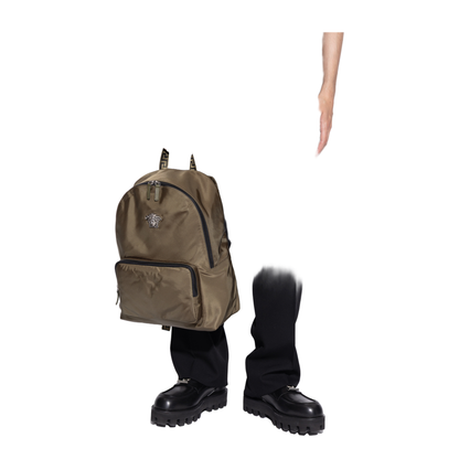 Zipper Closure Bag with Adjustable Shoulder Strap