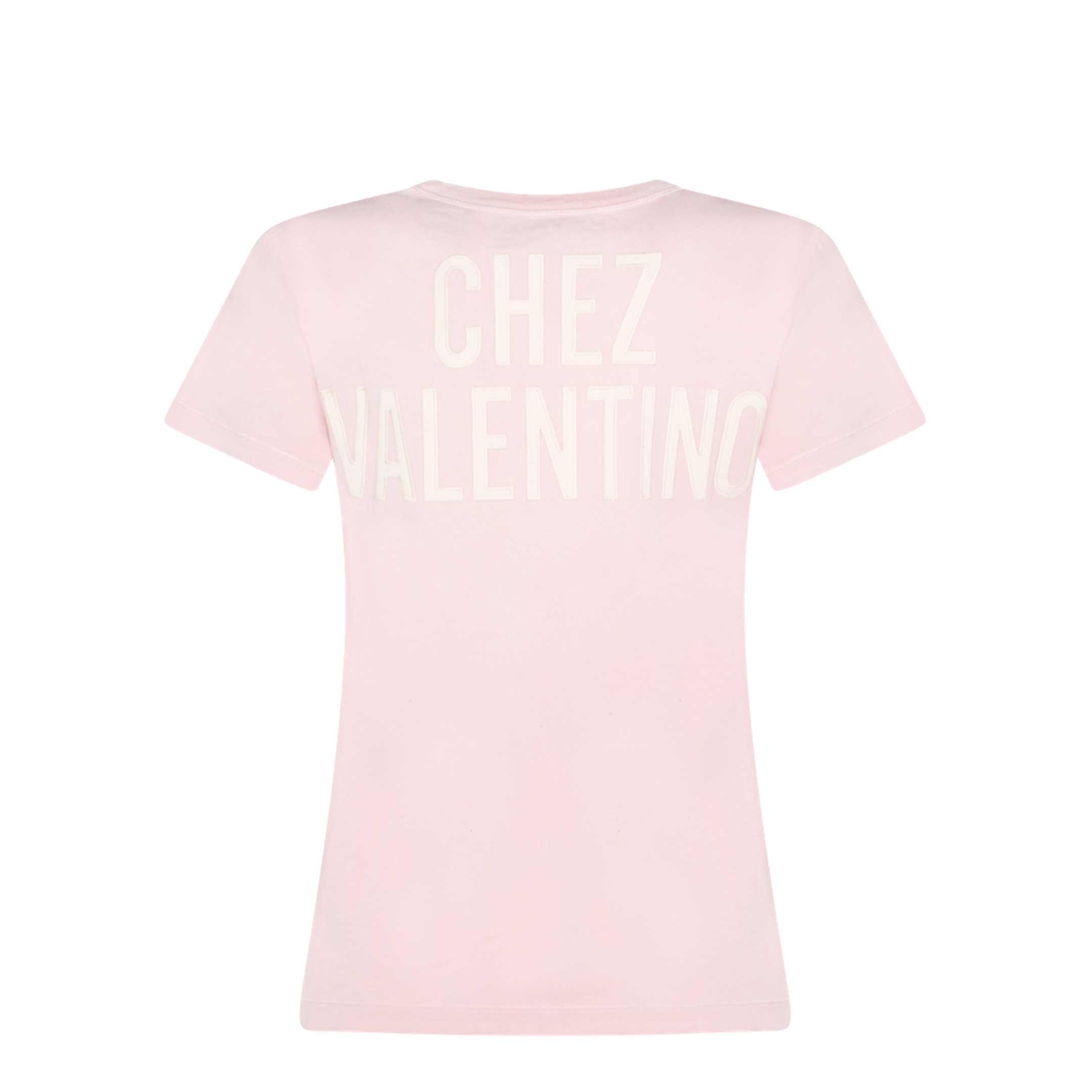 Printed Cotton T-Shirt Pink