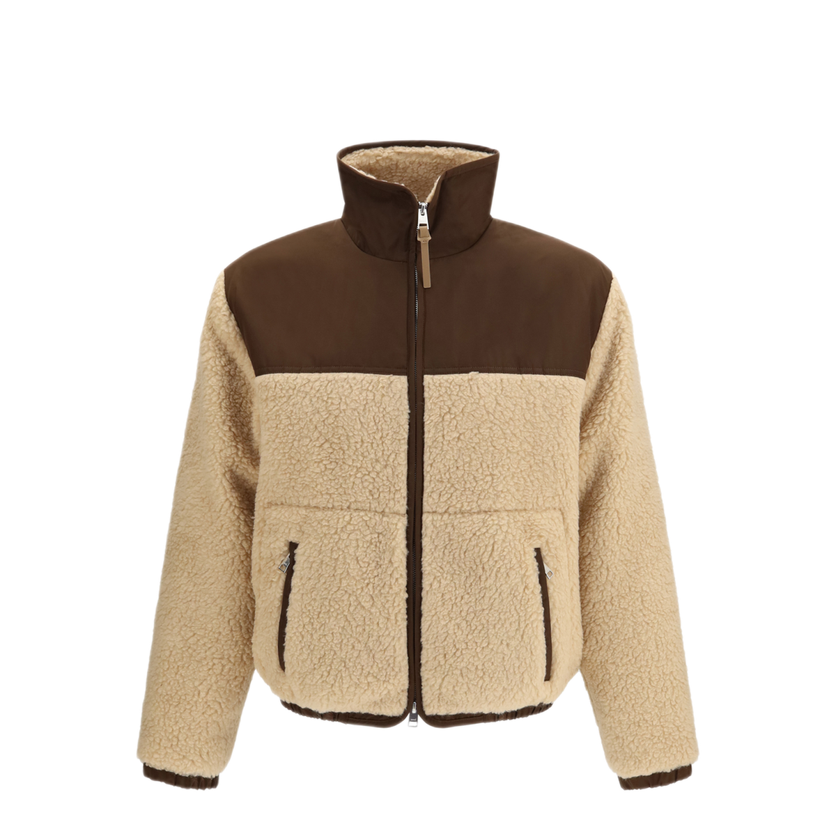 Zip Jacket With Nylon Inserts