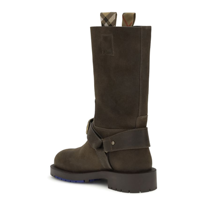 MAYFEYR - Burberry - Suede Saddle Boots - 8113016C1173