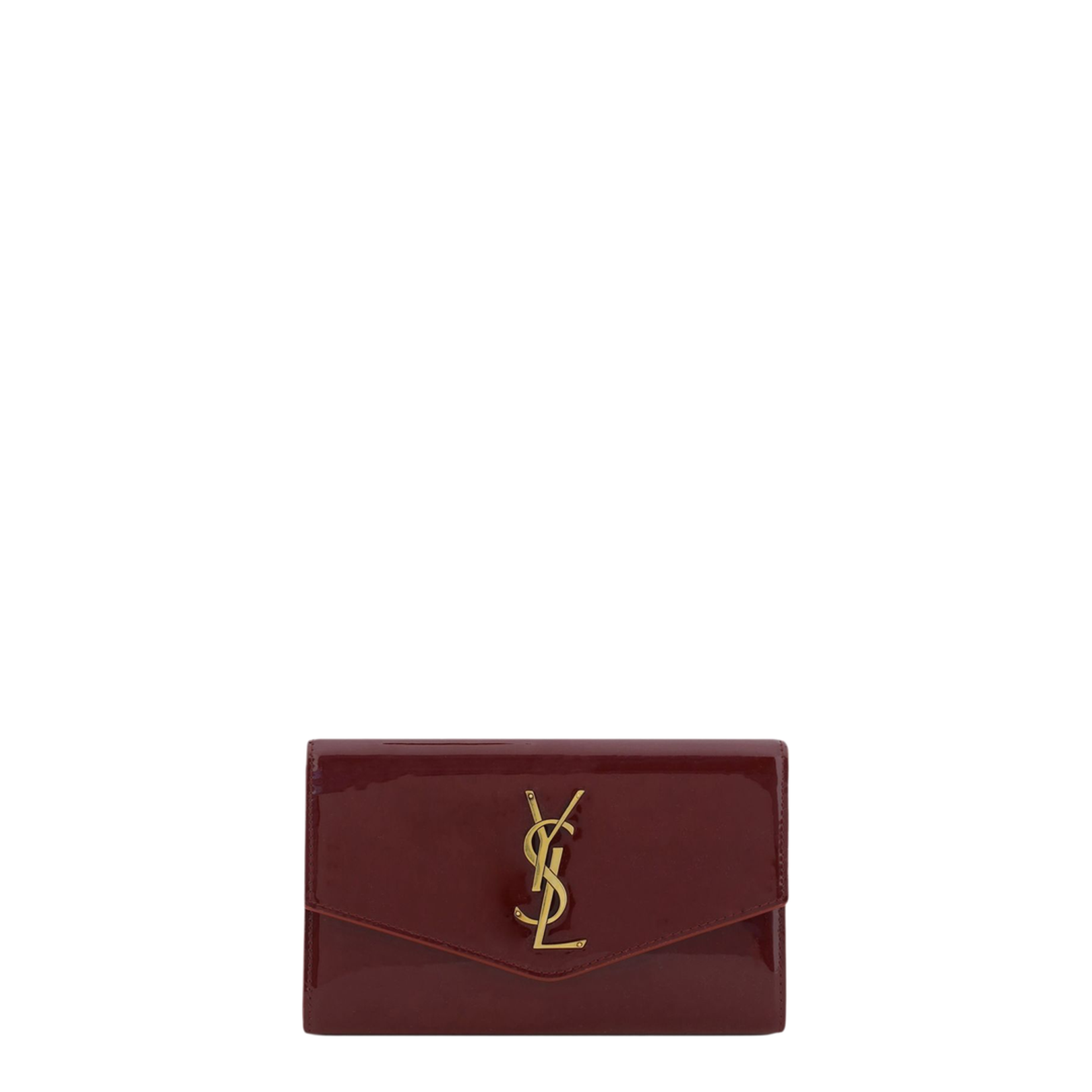 Bordeaux Red Calf Leather Messenger Bag