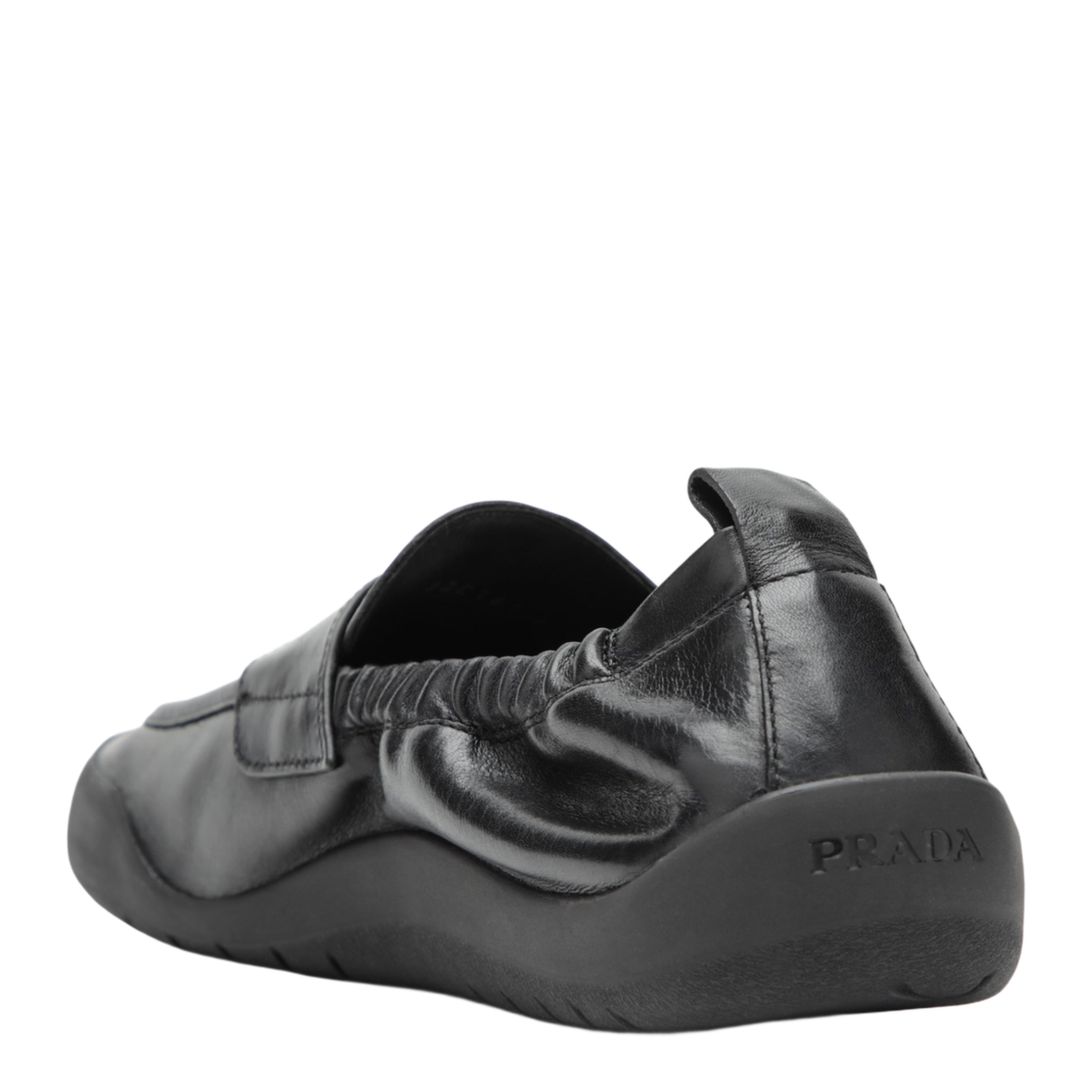 MAYFEYR - Prada - Black Leather Speedrock Loafers - 2DE161G000070F0002