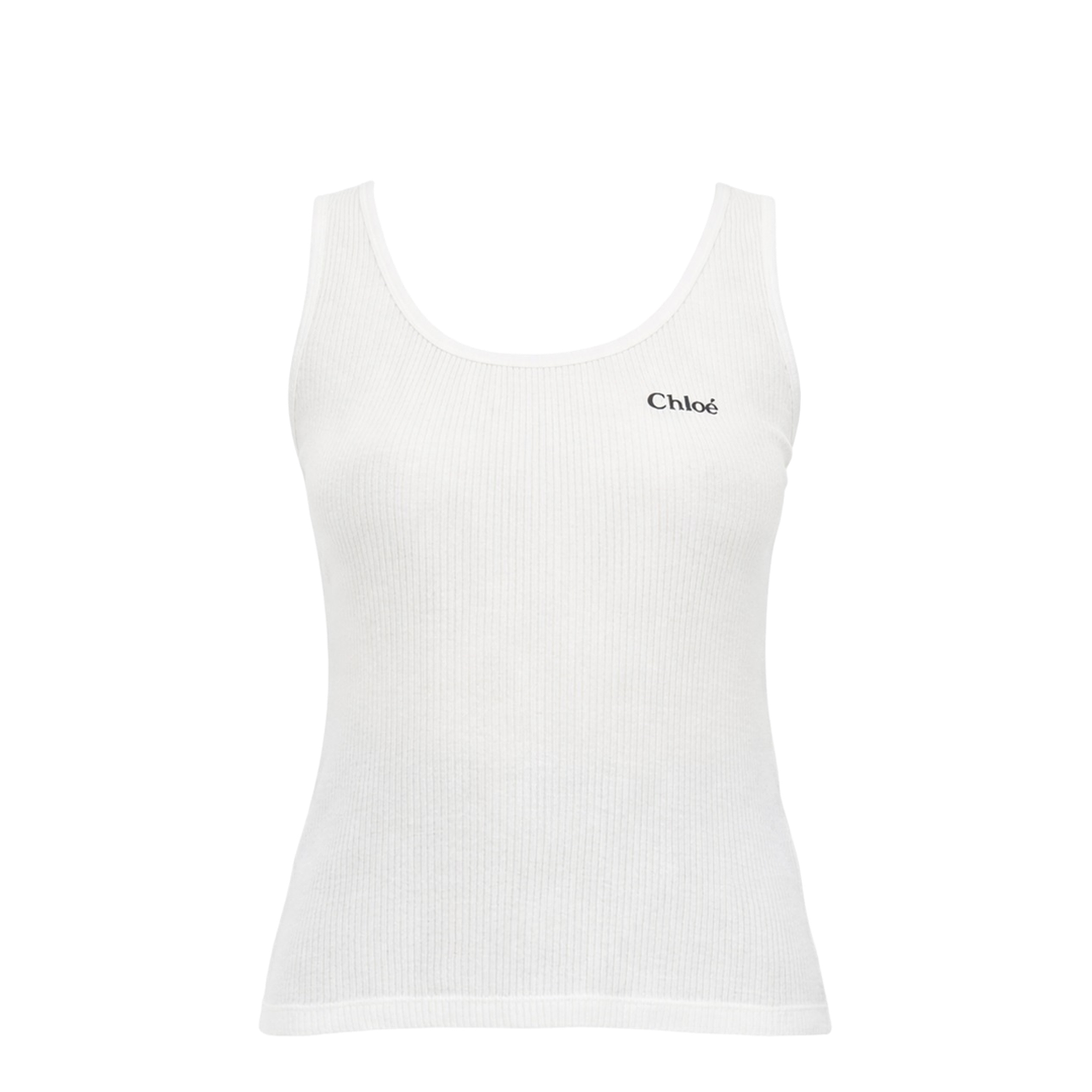 MAYFEYR - Chloè - Tank Top With Logo - 25SJH12180101
