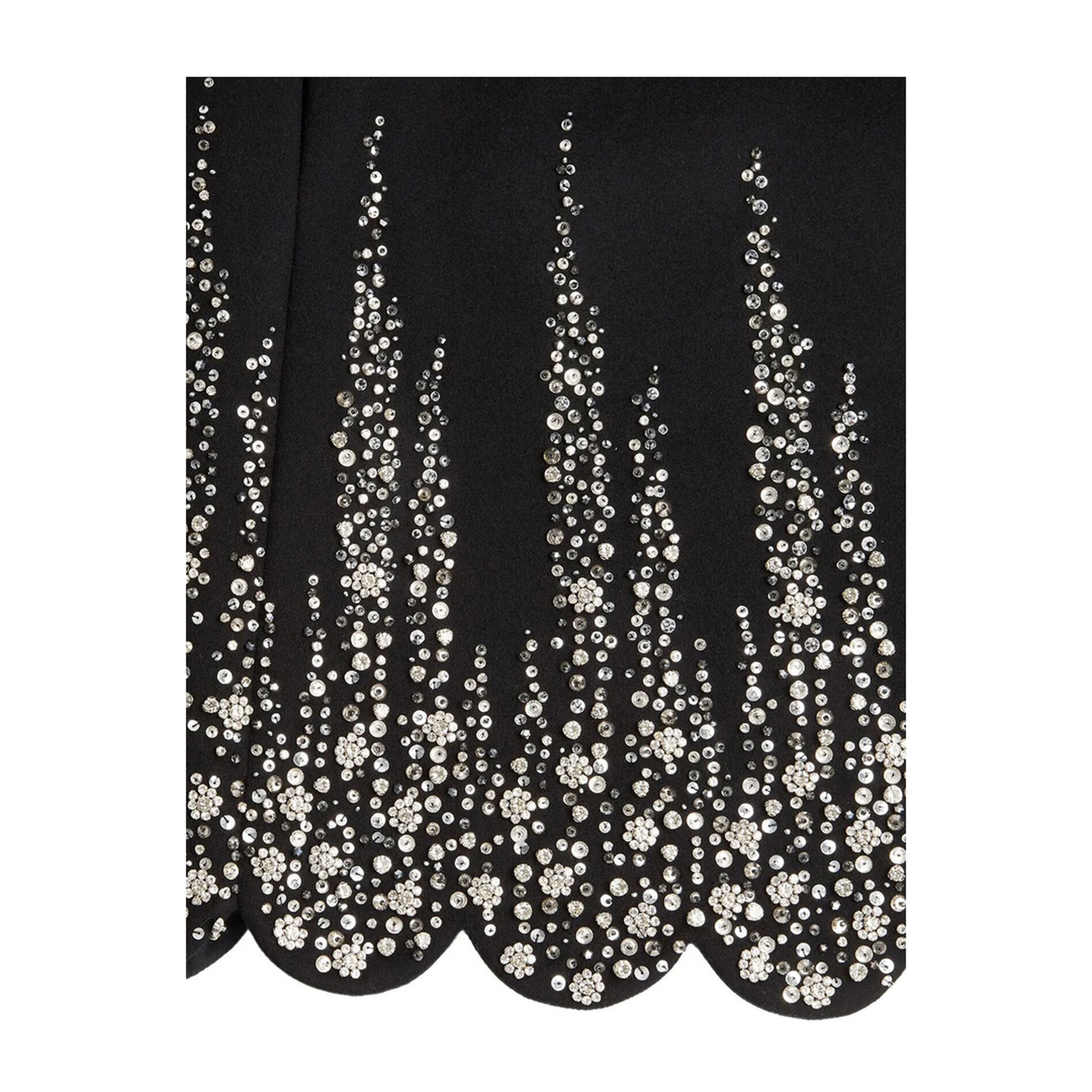 MAYFEYR - Valentino - Cappa In Compact Drap Ricamata - BCG4YA6JANUD