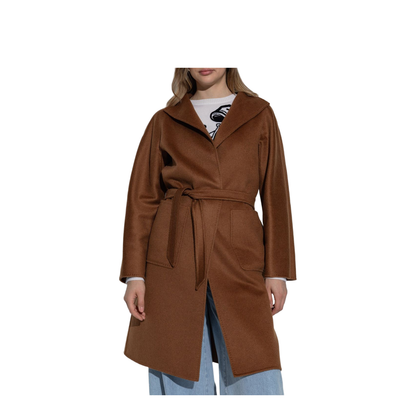 Cashmere Coat in Brown