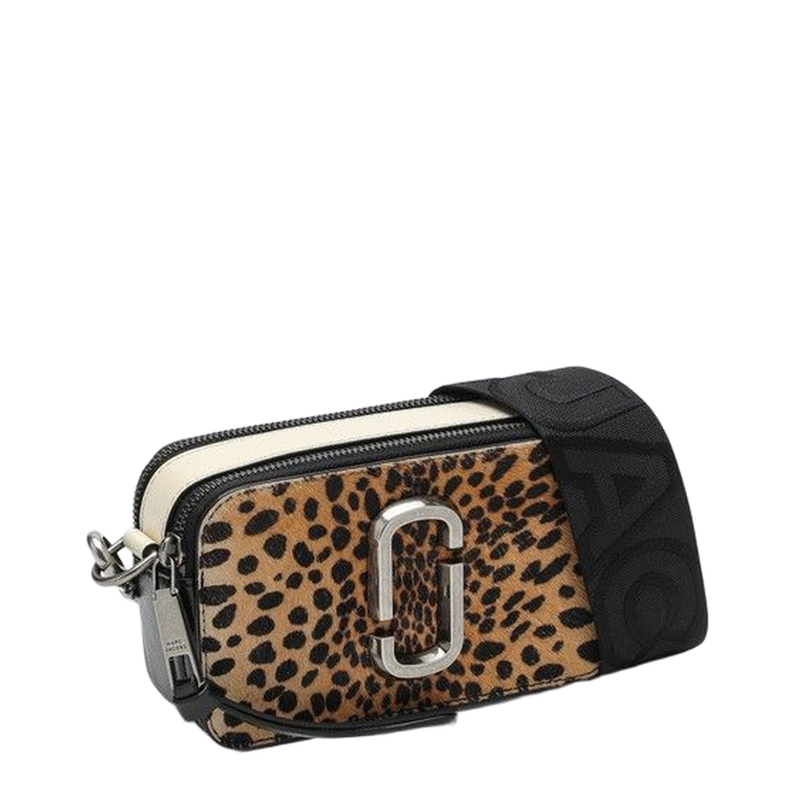 Snapshot Leopard Pony-Effect Shoulder Bag