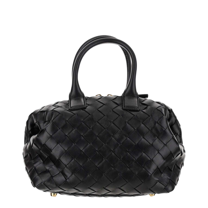 Bauletto Mini Leather Handbags - Black