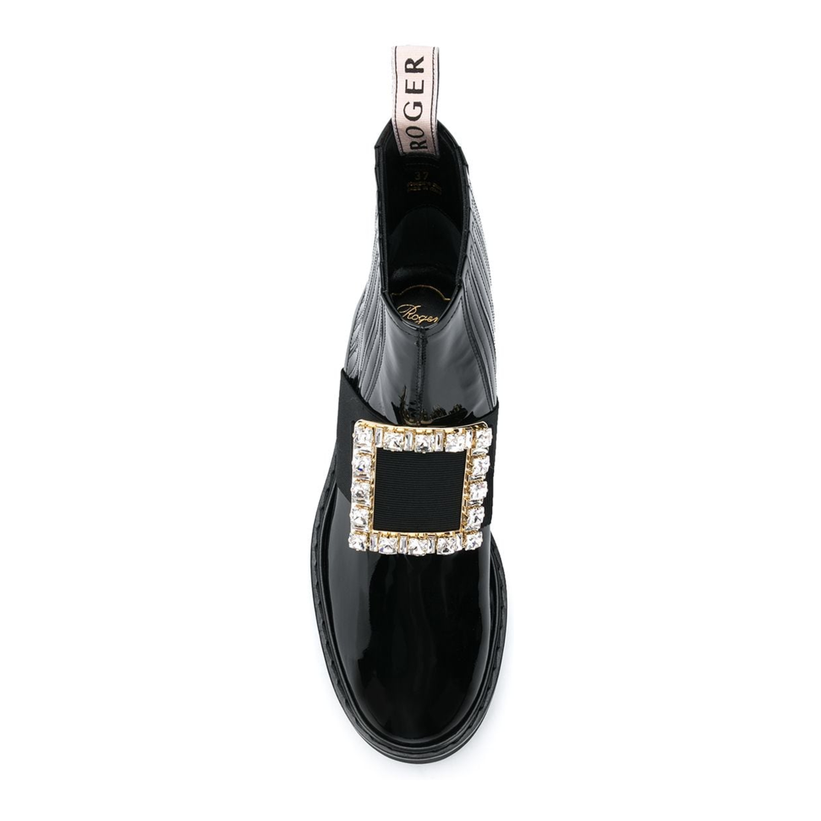Chelsea Booties in Patent Leather