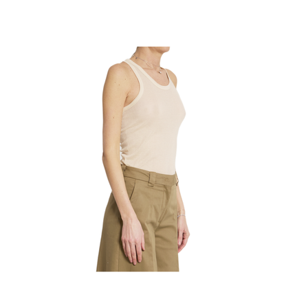 MAYFEYR - Lemaire - Ribbed Tank Top - TS0026LK1017WH024