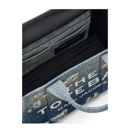 Rip And Repair Denim Medium Tote Bag