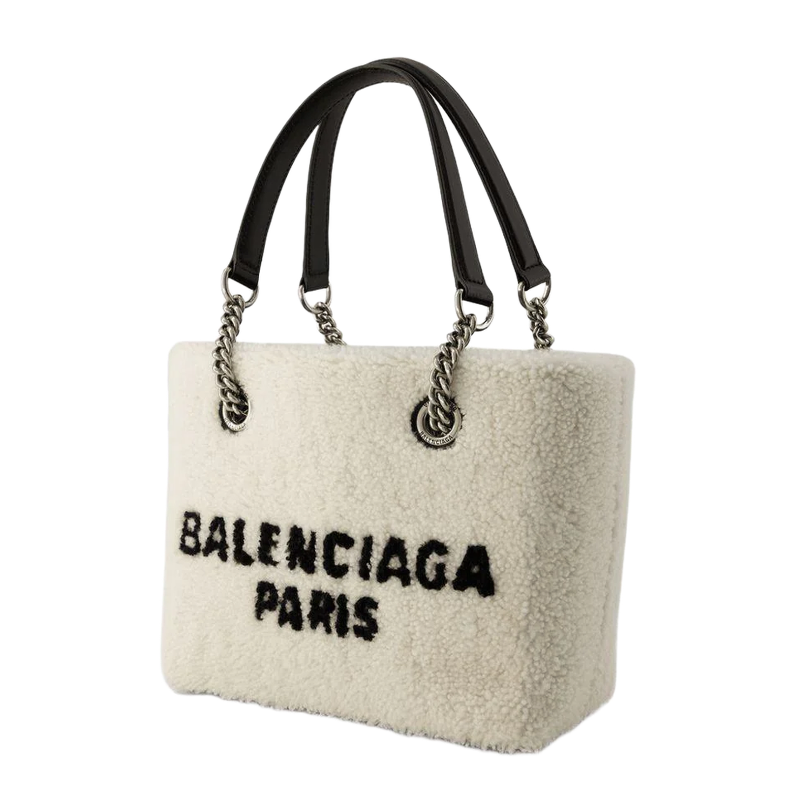 Shearling Duty Free S Shopper Bag