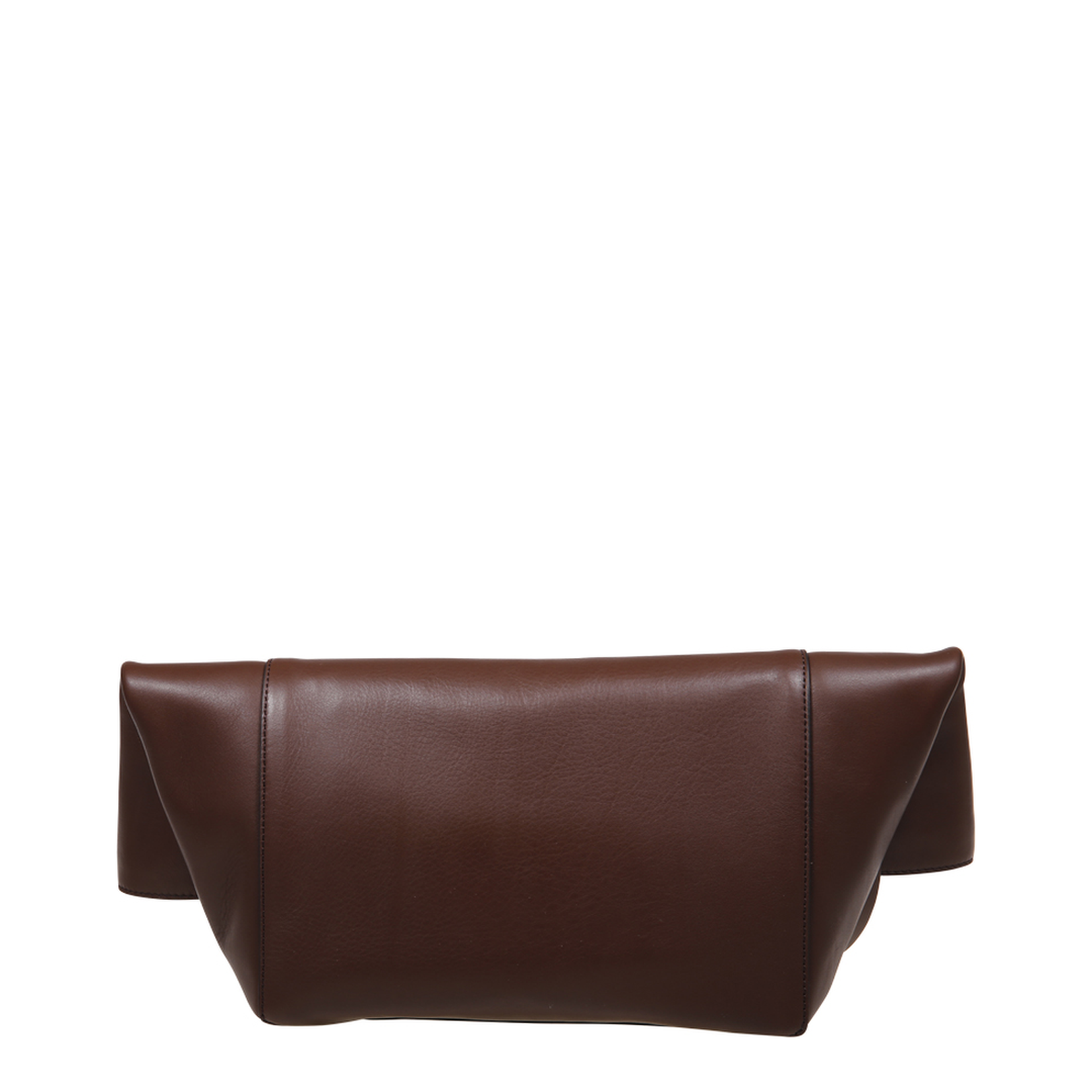 Small Natural Leather Clutch Bag